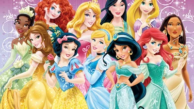 Как выглядели бы принцессы Disney с кудрявыми волосами