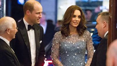 Принц Вільям та  Кейт Міддлтон у розкішній сукні відвідали Royal Variety Performance