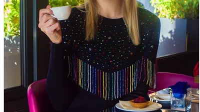 Леся Никитюк насладилась сказочным отдыхом на озере Комо