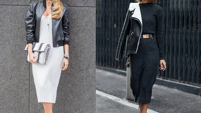 Зимно й красиво: як тепло і небанально носити сукню взимку