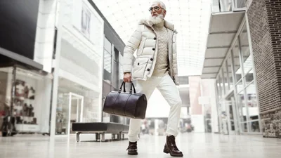 На стилі: модний Санта у трендових речах світових дизайнерів підкорив мережу