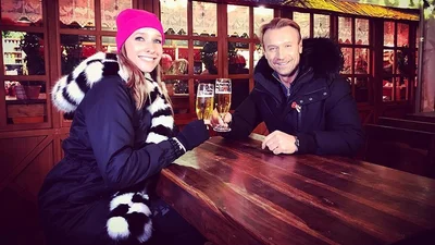 Катя Осадча затусила в Берліні з Олегом Винником