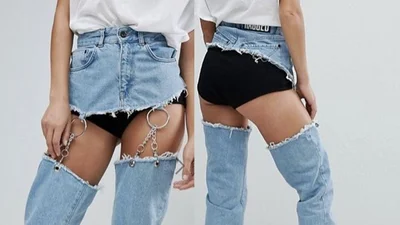 Покупці обурені новими джинсами від Asos, які виглядають недоумкувато