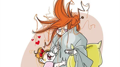 Смешные комиксы о том, что быть мамой - еще то испытание