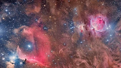 Космічна краса: неймовірні барви туманності Оріона (ВІДЕО)