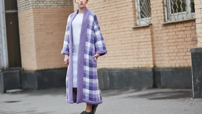 Как носить кардиган: крутые зимние образы