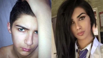 Парень уехал на летние каникулы, а вернулся девочкой с лицом Ким Кардашьян