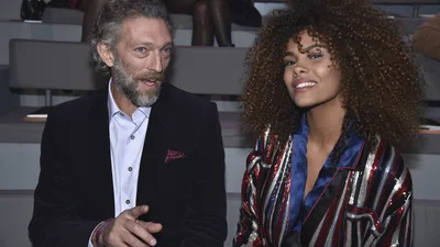 Сладенькие Венсан Кассель и Тина Кунаки впервые за долгое время вместе вышли в свет