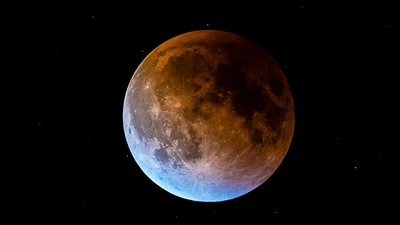 Лунное затмение 2018: впечатляющие фото голубой кровавой суперлуны