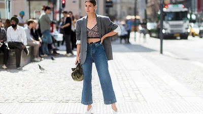 Объемный жакет: звезды street style демонстрируют крутые образы с главным must have сезона