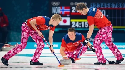Збірна Норвегії з керлінгу перетворила Олімпіаду на тиждень моди