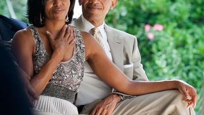Мишель Обама составила плейлист для Барака, от которого мурашки по коже
