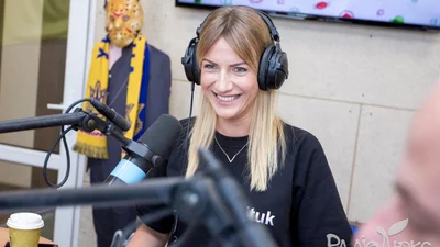 Зіркові гості: Леся Нікітюк на Люкс ФМ (ФОТО)