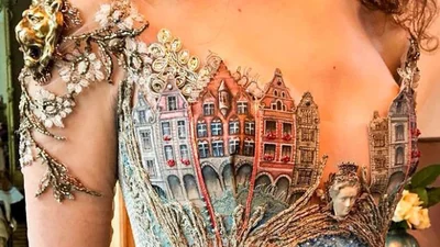 Дизайнер шьет сказочные платья, и даже не верится, что эта красота реальная