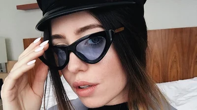 Надя Дорофеева поразила уличным стилем во время Недели моды в Нью-Йорке