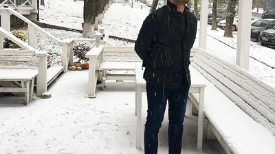 Григорій Решетнік смішно потролив снігову весну