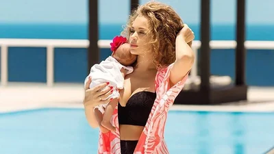 Яна Соломко похизувалася талантом своєї маленької доньки