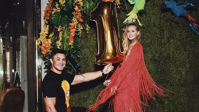 Николай Тищенко с молодой женой устроили для сына экзотический праздник