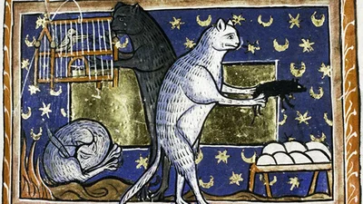 20 веселых доказательств, что древние художники нелепо рисовали котов