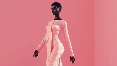 Первая виртуальная модель настолько красива, что ее трудно отличить от настоящей женщины