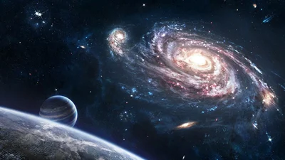 От и до: невероятное 10-минутное видео показывает всю историю Вселенной