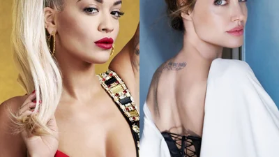 Голлівудський розріз: Анджеліна Джолі та Ріта Ора демонструють спокусливі ніжки