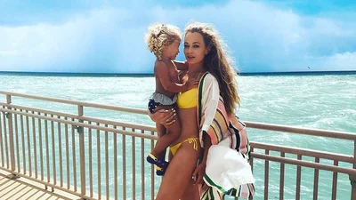 Яна Соломко нарешті наважилась і показала обличчя своєї доньки