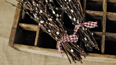 Вербна неділя 2020: як прикрасити дім вербовими гілочками