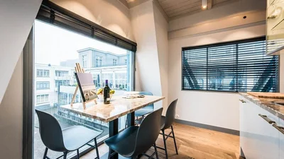 Амстердам на высоте: портовый кран превратили в элитный пентхаус