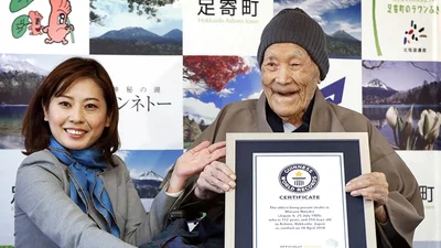 Книга рекордов Гиннеса назвала старейшего мужчину в мире, и его возраст вас удивит