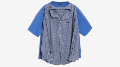 Balenciaga наделали шума своей очень дорогой и очень непрактичной футболкой-рубашкой