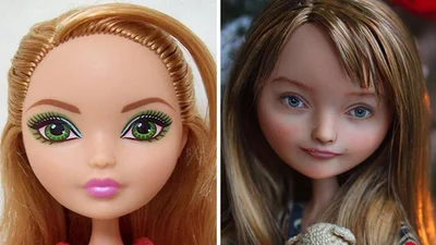 Українка підкорила світ, перетворюючи ляльок з магазину в майже реальних людей