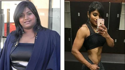 Девушка похудела на 42 килограмма после того, как испугалась своей фотографии в соцсетях