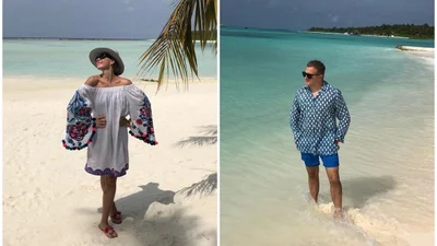 Юрій Горбунов і Катя Осадча похизувалися відпусткою в райському місці