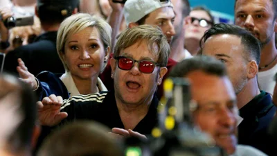 Элтон Джон побывал в Киеве