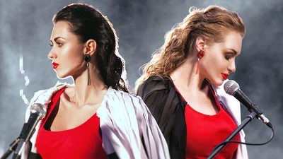 Стильные чики: Слава и Вика из группы "НеАнгелы" повеселились в Нью-Йорке