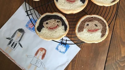 Японка выпекает хлеб с рисунками сына и не только, и этой красоте точно место в музее