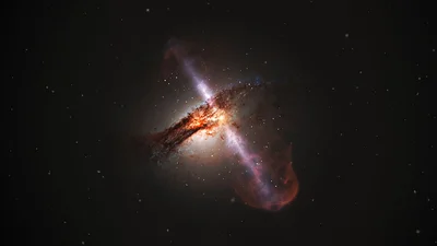 Астрономы впервые показали, как рождается джет - уникальный космический объект