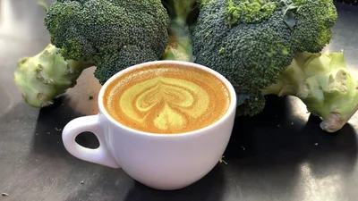 Брокколатте: неожиданно, но теперь вы можете попробовать кофе с брокколи