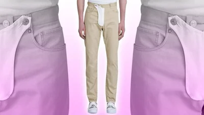 Брюки с накладкой на пенис - новый и очень абсурдный мужской тренд