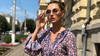 Популярная модель Алина Байкова показала свой веселый отдых в Украине