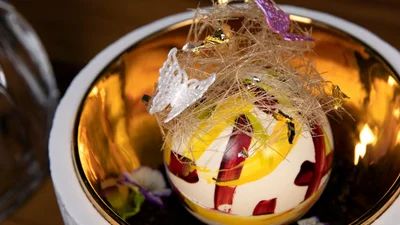 Вот так роскошно выглядит ну очень дорогое мороженое, которое обойдется в кучу баксов