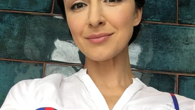 Беременная Валентина Хамайко похвасталась прессом с кубиками