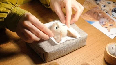 Художник создает реалистичные картины котиков - их даже хочется поласкать