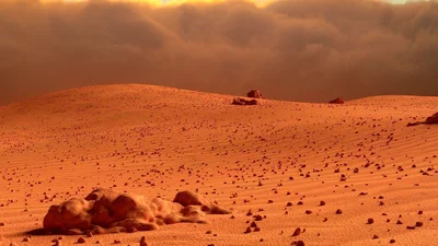 На Марсі знайшли озеро з водою (може ще й зелених чоловічків знайдуть)