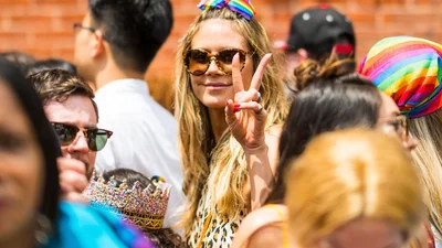 Хайди Клум позировала для модного глянца топлесс