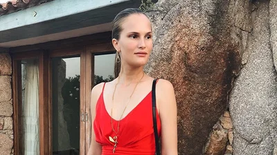 Алла Костромічова довела, що вміє не тільки позувати, а й робити акробатичні трюки