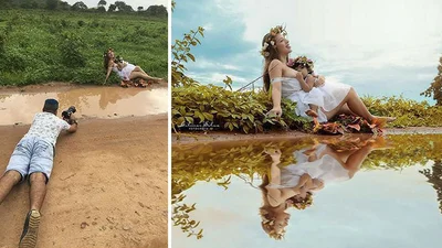 Фотограф показує, як насправді відбуваються зйомки, і це може трохи шокувати