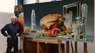 Ты не сможешь устоять и захочешь съесть картины, которые рисует этот голландский художник