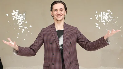 Зататуированный Сергей Полунин украсил новым тату свое лицо